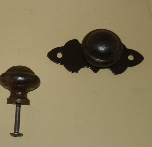 Möbelknopf Rost-Antik, Durchmesser 30 mm