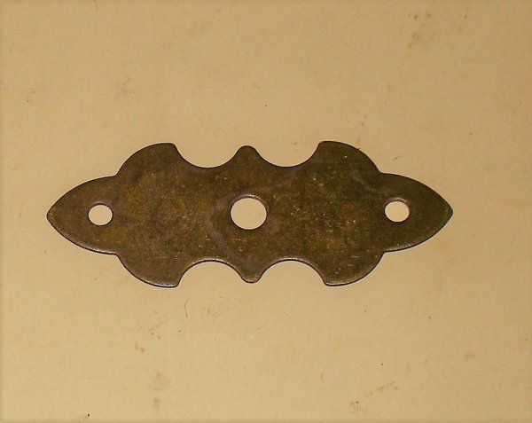 Möbelknopf Messing - Antik, Durchmesser 30 mm