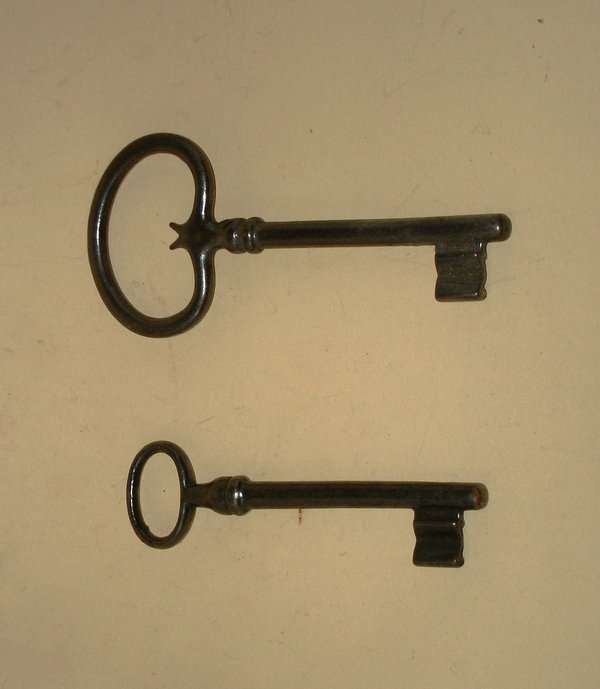 Schlüsselrohling Eisenblank - Antikbeschläge und Restaurierungsbedarf 999  Artikel in Großauswahl