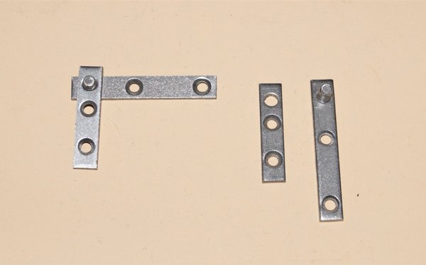 Zapfenband Set, 2 Stück für eine Tür,Länge 50 mm breite 8 mm